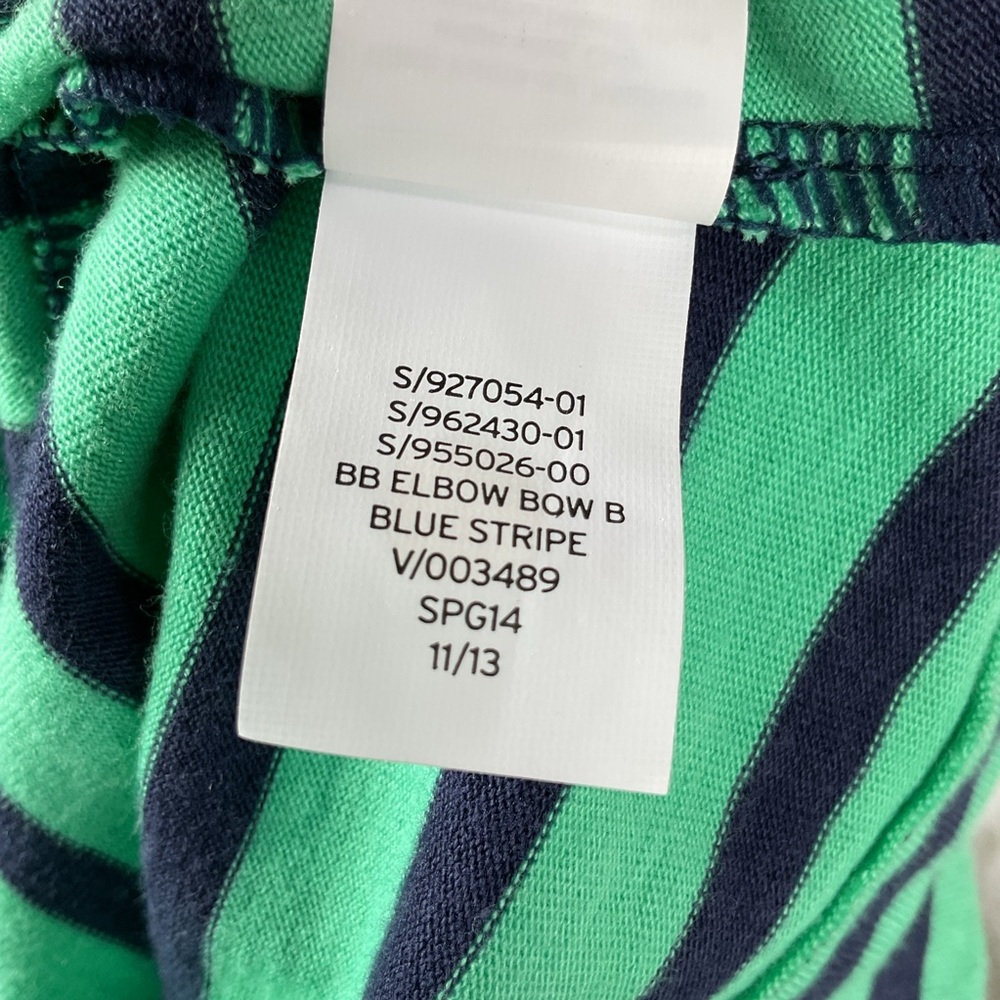 Gap Dress Blue Green Stripes Preppy Business Casual Academia Party consign Large - Picture 4 of 7
